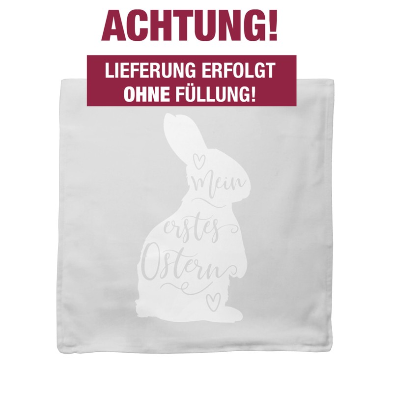 Shirtracer Cushion Cover – Easter Cushion – My First Easter
