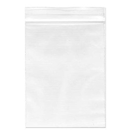 1000-3" x 4" Clear 2 mil Reclosable Zipper Plastic Poly Bags Baggies