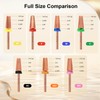 5 in 1 Nail Drill Bit, Tungsten Carbide Multi-Function Bit