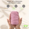 MeriWoolArt® Macrame Yarn 2 mm x 250 m Cotton Cord,