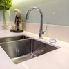 MECCANIXITY Kitchen Sink Hole Cover 45x12x55mm 304 Stainless Steel for
