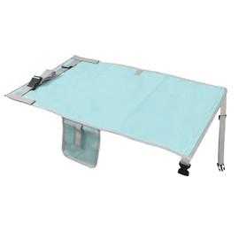 perfeclan Kids Airplane Footrest Leg Rest Practical for Most Airplane Seats Non Slip for Boys Girls Travel Bed Seat Extender Hammock, Green