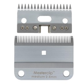 Masterclip A2 Horse Clipper Blade - Fits Masterclip Hunter, HD Roamer, V-Series, Ranger - Compatible with A2 Lister Clippers (Medium 2.5mm)