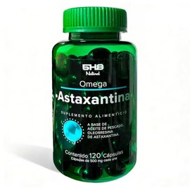 Astaxantina 20 mg + Omega 3 Aceite de Pescado 120 Softgels 5H8 NUTRITION