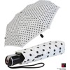 Knirps Large Duomatic Pocket Umbrella Large Duomatic, White-black