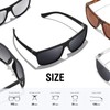 KWHZXGYY Sunglasses Men Polarized Sunglasses for Mens and Womens,Black Retro