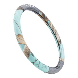 Realtree Steering Wheel Covers for Car, Truck, and SUV, Durable Camo Steering Wheel Covers, Realtree Edge Colors (Seaglass)