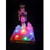 Holiday Time NUTCRACKER color changing LED LIGHT UP Animation TRAIN