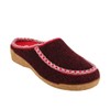 Taos Footwear Women's Woolma Deep Red Clog 7-7.5 M US
