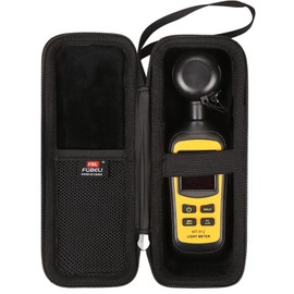 FBLFOBELI Hard Carrying Case for URCERI Light Meter Digital Illuminance Meter Handheld Ambient Temperature Measurer (Case Only)