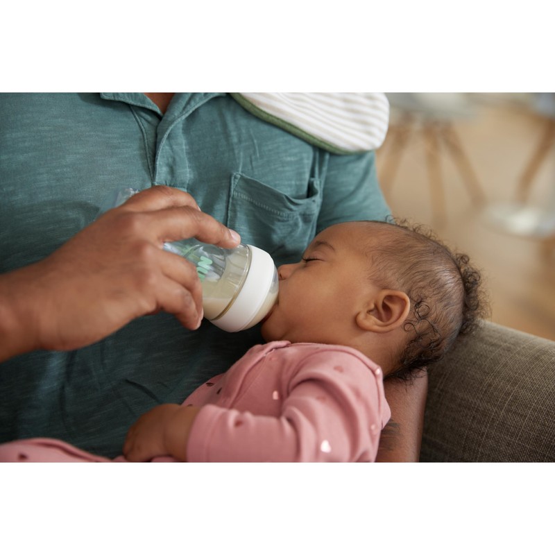 NUK Simply Natural Baby Bottle Nipples - Medium Flow Silicone