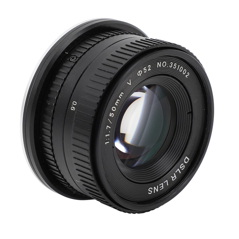 50mm F1.7 Full Frame Large Aperture Manual Focus Lens for