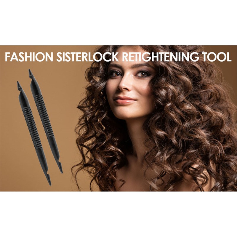 4Pcs Dreadlock Crochet Hook Double Ended Ergonomic Handle Anti Slip