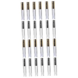 NOLITOY 24 Piezas envases cosméticos de viaje tubo de brillo de labios de moda Material de embalaje pipetas para tubos de brillo de labios tubo de... 