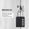 Vinabo Combination Padlock, Combination Lock, 4 Digit Combination Lock, Padlock