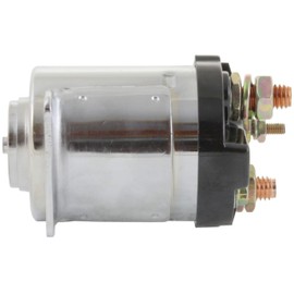 New Premium Chrome Starter Solenoid fits Prestolite Starters on 1967-1980 Harley Davidson Sportster & 1965-1988 Big Twin Applications FL Series Pre 1977 All 1965-1976 71473-77 71473-77A 71473-77B
