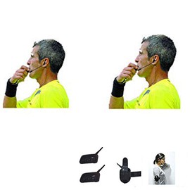 Maxquall Referee Headset 2 Referees Full Duplex Football Wireless Headsets Wireless Football Headsets Headset Football Referee Communication …
