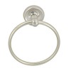 Better Home Miraloma Park Towel Ring | Bathroom Hand-Towel Ring Hook - Satin Nickel