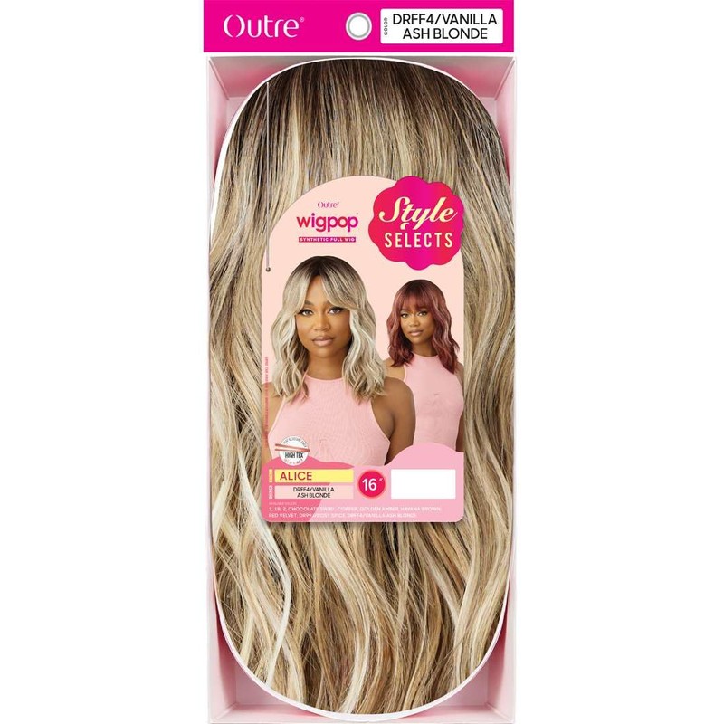 Outre Wigpop - Style Selects - Alice (JET BLACK 1)