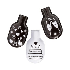 Fun Express Wedding Noisemaker Clicker Toys - 12 Pc
