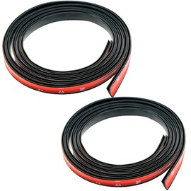 HTharros Mini Cooper Soft Top Rear Mall MINI Chrome Plated Rear Molle Top Replacement Rubber Replacement Rubber Compatible with All Models 6.6 ft (2 m) 2 Pieces