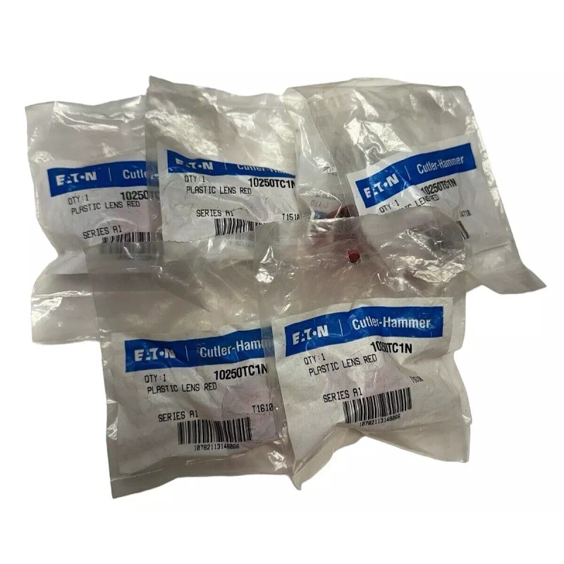 Cutler-Hammer Eaton Cutler-Hammer 10250TC1N Replacement Plastic Lens Red For Indicator