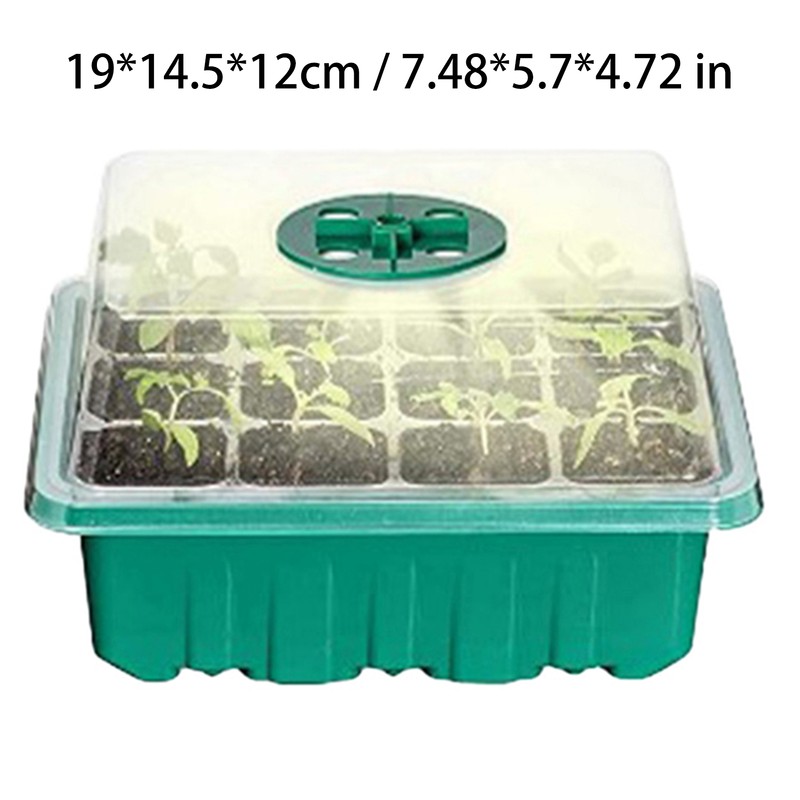 5PCS Plant Germination Starter Tray With Grow Lights for Planting