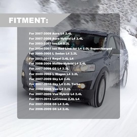 2.0 Timing Chain Kit Timing Chain Guides W/Intake & Exhaust VVT Gear Sprocket Compatible With 2000-2015 Chevy Equinox Malibu Buick Cobalt HHR Pontiac Saturn L4 2.0L 2.2L 2.4L 9-0753S