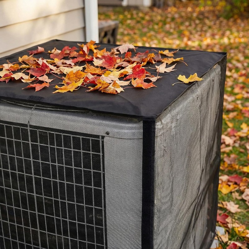 Little World Air Conditioner Cover Outdoor AC Unit Screen Cover
