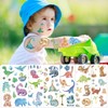300+ Glitter Tattoo Set Children, Children's Tattoo Girls, Dino Mermaid