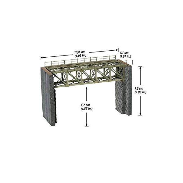 Noch 62810 Steel Bridge with Heads Landscape Modelling