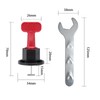 Tile Leveling System Kit 100pcs Tile Leveler Spacers, 2 Special