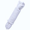 1/4 Inch White Bungee Cord, 40 Feet Heavy Duty Elastic