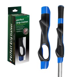 Yutronel Golf Grip Trainer, Golf Training Aid - Adjustable Grip Trainer for Correct Hand Position, Left/Right Hand Golf Training Attachment for Hand Positioning, Golf Club Grip Kit(Blue)