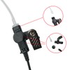 Sarcia 2 Wire Covert Acoustic Tube Surveillance Kit Headset Earpiece