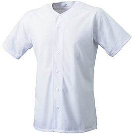SSK PUS003M Baseball Club Model Training Wear Mesh Shirt, Men’s, white