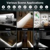 Motion Sensor Lights Indoor Plug-in LED Step Lights Strip with
