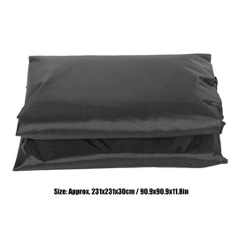 Hot Tub Cover, Square Hot Tub SPA Cover Protector Waterproof Thick 190T Polyester Taffeta Outdoor Bathtub Cover Weather Resistant Pool Cover Cap 231x231x30cm