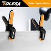 TOLESA 4-Inch Spring Clamps Powerful Force 8-Piece Nylon Clamp with
