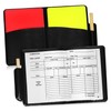 KOMBIUDA 2set Soccer Referee Kit Red Yellow Cards Referee Accessory