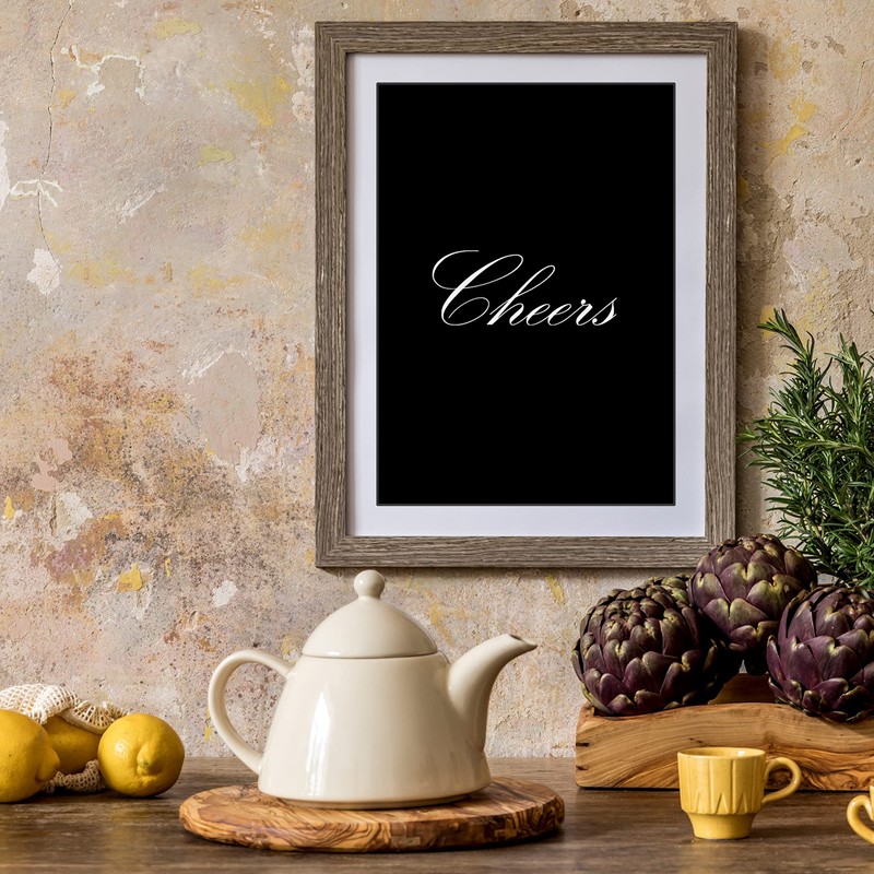 VON STEINEICH® Kitchen Picture Set [4 Pieces] - Tasteful Decorative