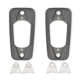 BASEMAN® Key Organiser – Replacement Part Set (Aluminium Shells + Clasps), Replacement – aluminium shells + clasps