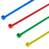 Gocableties 200mm x 2.5mm Heavy Duty Nylon Cable Ties Red