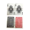 Black & Red Plastic Playing cards, Set of 2, Washable,