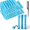 Xerteam Pack of 60 Small Hair Rollers, Perm Curlers for
