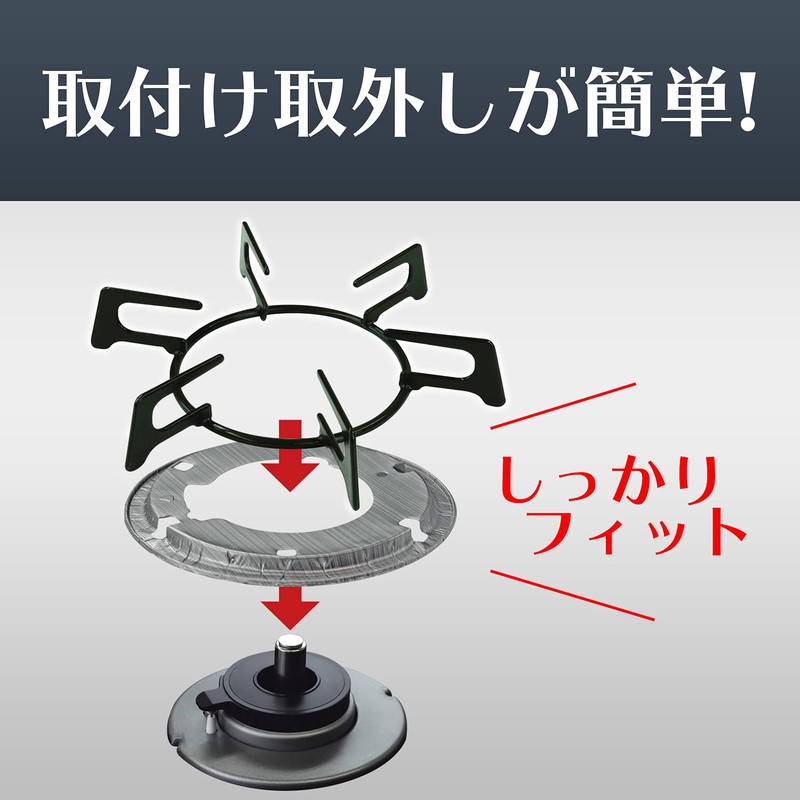 Toyo Aluminum S3129 Burner Ring Cover, Gas Mat, Ring, Shape,
