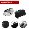 GTINTHEBOX 2PCS Smoked Lens Tailgate Reverse Backup Lights Lamps Housing
