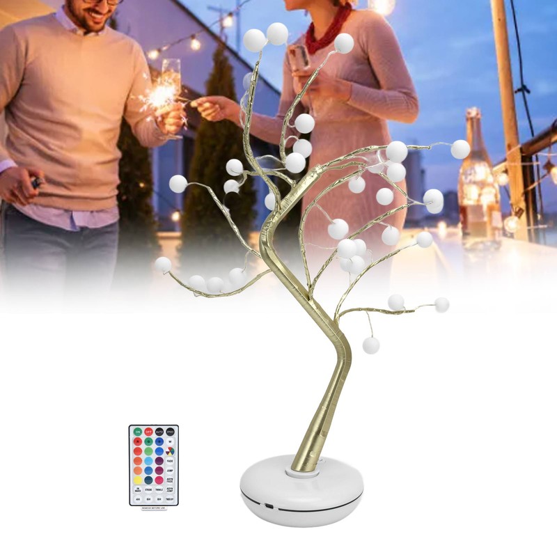 Tree Lamp 36leds USB Powered Or Battery Powered Remote Control