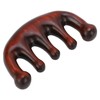 Wood Scalp Meridian Comb Stress Relief Prevent Static Wide Tooth