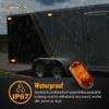Amber Red 2.5" 2 Diode Oval LED Trailer Truck Clearance